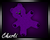 {CS}Purple Teddy Bear