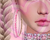 ♥ Earrings Ty Pink