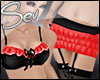 *S Candy Lingerie Red