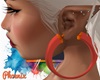 !PX YES CORAL HOOPS