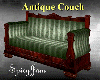 Antq Sturdy Couch Green