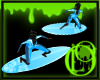 Surfboard w/poses