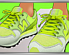 w.  Athletes Shoe {Lime}