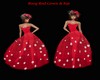 AO~Rosy Red Gown /Hat