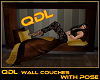 Wall Couches w/Poses