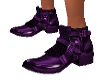 Boots Women Purple