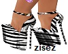 !Zebra sexy heels mj