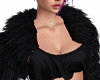 Coat Black Fur