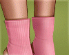 Pink Soc Heels