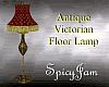 Antq Victn Floor Lamp Rd