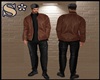 S* BROWN BLACK OUTFİT