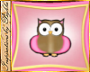 I~P*Owl Throw Pillow
