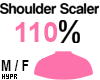 ♥ 110% Shoulder Resize