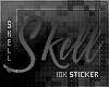 Skell Support Sticker 2