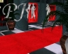 PJ red entrance carpet