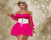 CG68 Pink Corset Dress