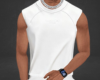 Sleeveless Top Wht