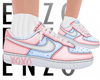 Blue n Pink sneakers