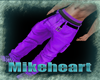 (DBH) purple pants