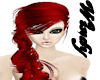 Red Elena side curls
