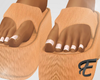 ☆ body orange sandals