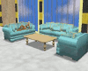 Aquatic Blue Couch