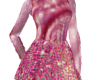pink Glittered