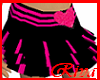 black - hotpink skirt