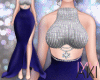 Aki Glint Gown Midnight