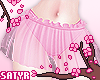 Sheer Skirt Pink