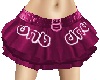 DnB skirt pink