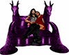 Purple Dragon Chair Seat