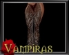 Black / Red Pearl Pants