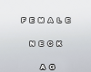 neck tattoo-female