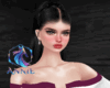Purple off shoulder