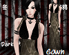 Dark| Elf Olive Gown