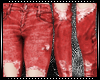 V| Red Ripped Jeans