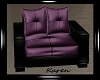 Black/Purple Chair