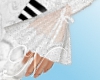 ~N~ MFL White Lace Cuffs