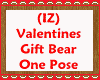 (IZ) VDay Gift Bear Pose