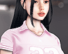 金 Jersey Pink #23 F
