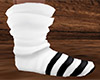 Striped Socks Slouchy M