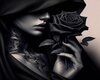 background rosa black