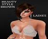 A/L BEAUTY STYLE BROWN