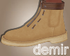 [D] Basic beige boots