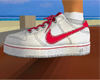 Red Nike Air Force Ones