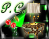 (PC)Elegant Lamp & Table