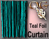 OG/Curtain Teal Foil