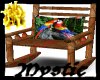 Parrot rocking chair