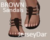 Summer Sandals Brown